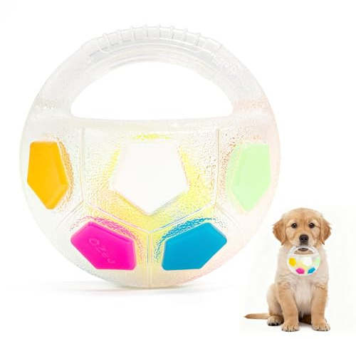 Zouwel Hundeball Unzerstörbar, Bälle Für Hunde, Antistressball Hund, The Mellow Dog Calming Balle, Anti Stress Ball Hund, Ball Interaktives Hundespielzeug, Unzerstörbar Interaktives Hunde Spielzeug