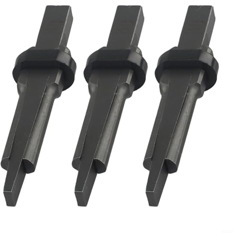 TONIXY 23Mm Rock Splitting Wedges Tools Set, Hand Tool For Splitting Hard Rock, Granite, Marble And Concrete, High-Strength Steel Construction