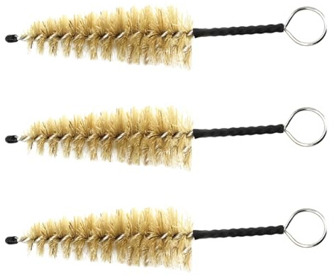 LRXIYODE Set da 3 Spazzole per Bocchini per Sassofono Contralto e Clarinetto, Pulitore per Strumenti a Fiato Setole Delicate, Accessorio per Pulizia Flauto e Cura Strumento Musicale