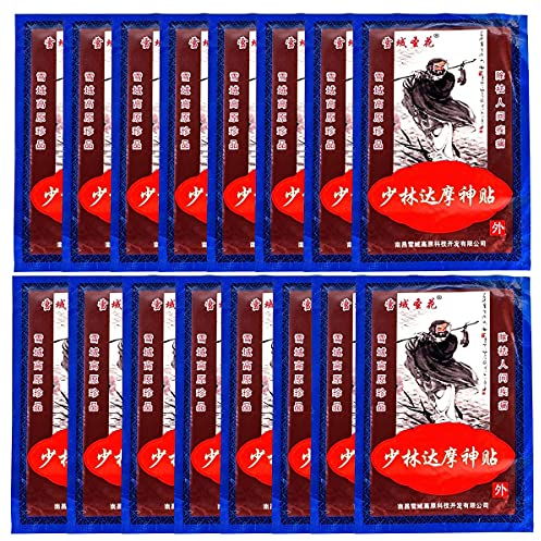 MQUPIN 40-Patch/5-Bag Chinese Pain Relief Plaster,Promote Blood Circulation,Long Lasting Effect Relief Rheumatism Arthritis & Knee Joints Back Pain