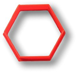 Hexagon Cookie Cutter (7.62 cm)