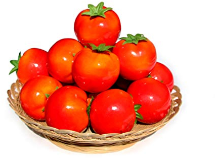 Lorigun 15 Stück Artificail Tomaten, gefälschte Tomaten für die Dekoration künstliches Gemüse Tomaten, Normale Größe Simulation Tomaten Küche Home Decor, Chirstmas Party Decor, Foto Früchte