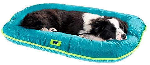 Ferplast Hundekissen Hundesofa Hundebette für Große Hunde Hundekorb Abnehmbarer Bezug Orthopädisches Hundebett Hundematratze Waschbar Hundematte Wasserdicht 110 x 70 x h 8 cm. Grau