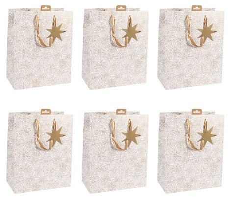 Clairefontaine X-32826-2Cpack 6 Geschenktüten Excellia 26,5x14x33cm Xmas