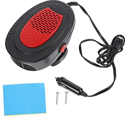 ULTECHNOVO 150w Auto-windschutzscheibenheizung Mit Entfroster Und Auto-lüfter Tragbare Autoheizung Auto-entfeuchter Für Schnelles Abfrosten Und Abtauen