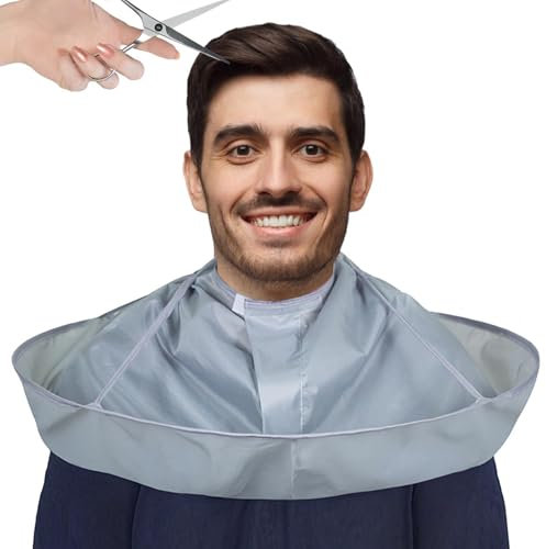 Générique Cape De Coiffure Pour Adultes, Cape De Coupe De Cheveux, Bavoir De Rasage Avec 60 De Diamètre, Cape De Coiffeur À Trois Plis, Accessoire De Coiffure Pour Hommes Et Femmes