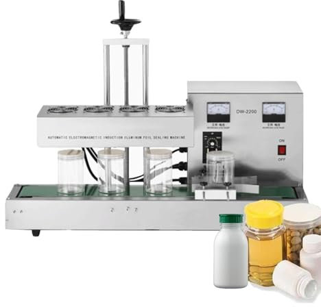MIAOMI Bottle Cap Sealer, Automatic Sealing Machine, Industrial Commercial Sealing Machine For Plastic And Glass Bottles 1-35cm High