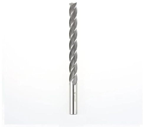 MRVAKDYDI Carbide End mill CNC Cutter Drill Bits, Foam Milling Cutter Tool Carving Cutter Flat Bottom Eps Styrofoam Model Extended Foam Cutter Eva Foam Tools(25x250x300x6F)