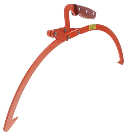 Artibetter Heavy Duty Wood Lifting Tool Timber Carrying Hooks Claw Log Hook for Dragging Logs and Firewood in Outdoor