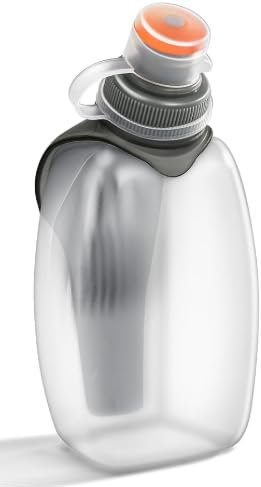 Grillix Borraccia Sportiva per Jogging, Borraccia Portatile a Prova di Perdite, Portatile e Può Essere Spremuto, per Escursioni, Corsa, Ciclismo, Motociclismo