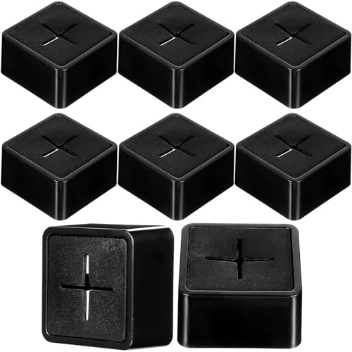 Garneck 8 pezzi Porta Asciugamani Adesivo Nero con Ganci in Abs e Silicone Supporto Autoadesivo per Strofinacci in Cucina e Bagno Facile Installazione Senza Foratura per Asciugamani da