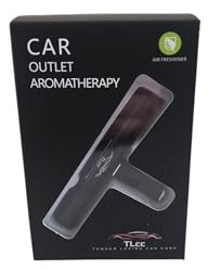 TLcc Luxury Vehicle Air Vent Aromatherapy Diffuser Compact and Stylish Design. The sleek, black aluminium alloy holder blends seamlessly with your car's interior, adding a touch of elegance.