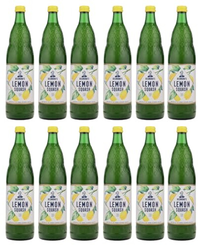 Desmond's Lemon Squash Limonadenkonzentrat alkoholfrei inkl. FeinWert E-Book (12 x 0,75 l)