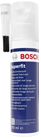 Bosch SF-200 - Lubricante de montaje Superfit - lubricante de alto rendimiento para frenos de disco y de tambor - dispensador de bomba de 200 ml con cepillo
