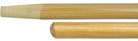 WEILER 44306 72 Hardwood Handle, Tapered Wood Tip, 1-1/8 Diameter, Made in The USA (Pack of 12)
