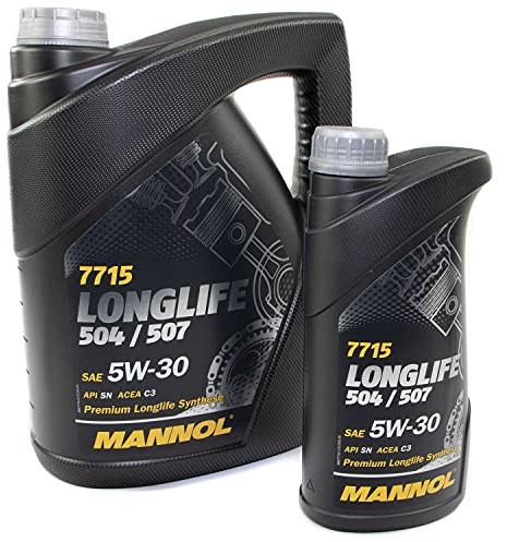 Motoröl MANNOL 5W30 Longlife API SN 6 Liter