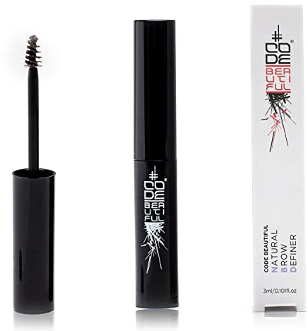 CODE Beautiful Eyebrow Gel for Naturally Defined Eyebrows | Brow Tint | Brow Mascara | Eyebrow Mascara Brown | eye brow tint | NBD Natural Brow Definer (Brown) 3ml