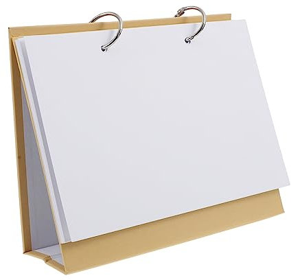 COHEALI Spiralbuch Zum Selbermachen Leeres Loseblattbuch Handgemaltes Diy-kritzelbuch Fotoalbum Tischkalender Unliniert Aus Hochwertigem Kraftpapier Mit Glatter Oberfläche