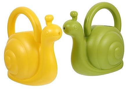 INOOMP 2piezas Regadera De Forma Caracol Herramienta De Riego para Jardín y Balcón Regadera Herramienta De Jardinería para Maceta