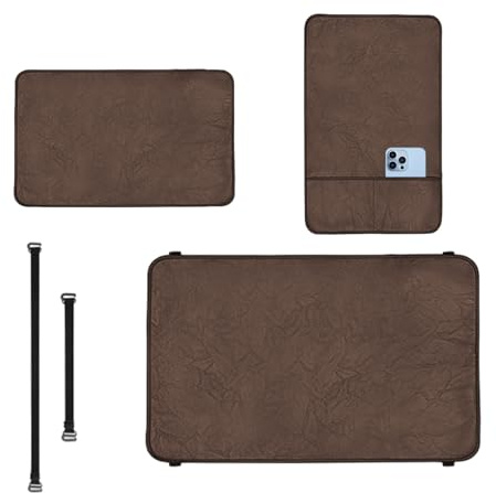 Kopfstützenschutzbezug für Liegestuhl, rutschfester Lederbezug für Couch, Möbel, Armlehne und Kopfstützenschutz, Bezug für Liegestuhl, Sofa