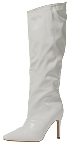 Generisch outlet angebote Stiefel Damen Damen Chelsea Mit Rutschfest Sohle Elegant Klobiger Blockabsatz Spitze Zehe Langschaft artikel unter 2 euro weihnachten sale
