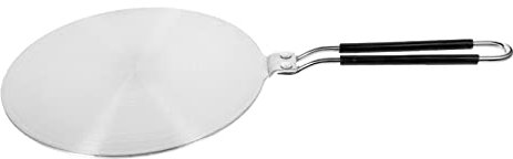 DECHOUS Induktionsadapterplatte Aus Edelstahl Für Herd Wärmeverteilerplatte Mit Griff Edelstahl-wärmewandlerscheibe Für Kochplatte Thermoplatte Als Küchen-Must-Have