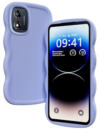 XINYEXIN Funda Wavy para Motorola Moto E13