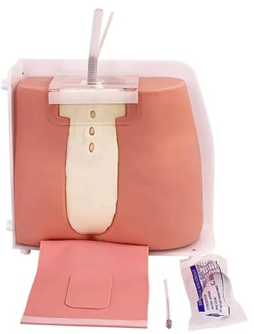 Genérico Modelo de punción espinal, modelo de punción extradural/sacra, anestesia lumbar, modelo de punción de anestesia general para simulación de capacitación en enseñanza médica