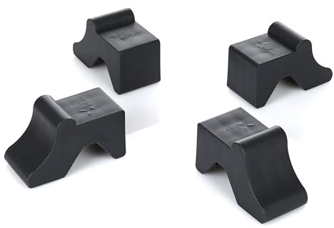 LaGreen blomkrukafötter Antracit 4-pack - Förhöjning för blomkrukor av extra stabil plast