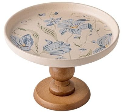 LDGSUPH Porta Frutta Cesto Di Frutta In Ceramica Rotondo For La Casa, Soggiorno Fruttiere Cestino Per Frutta