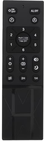 IMIKEYA Ceiling Fan Universal Remote Controller, Handheld Battery Powered Transmitter for Fan Lamp, Replacement Remote for Living Room, Party, Holiday Decoration