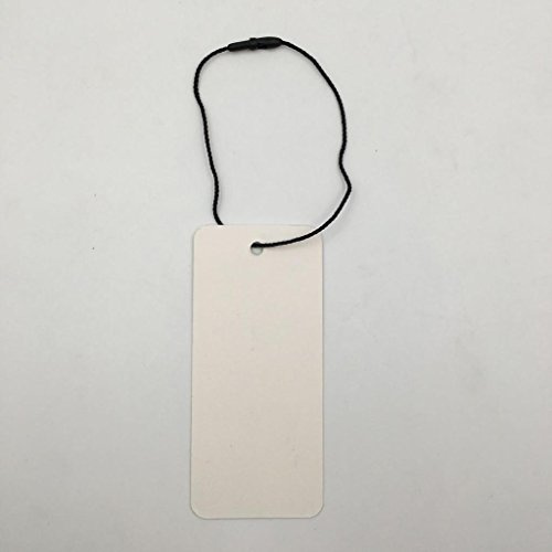 100 Etiketten Mit Faden 40 X 90 Mm Preisetiketten Preisschilder Faden