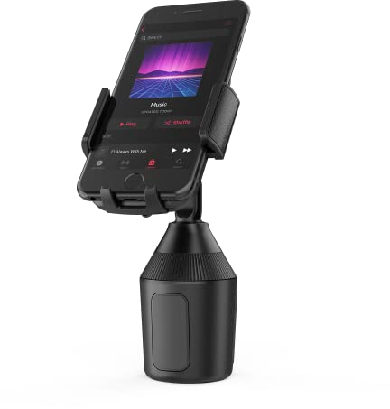 SEEKONE Universal Handyhalterung für Auto Getränkehalter Handyhalter Smartphone Halterung Cup Mount für KFZ,Geeignet für alle Smartphones mit Einer Größe von 5,5 cm bis 10 cm.