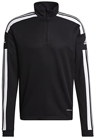 adidas Herren Squadra 21 Training Top, Black/White, S Tall