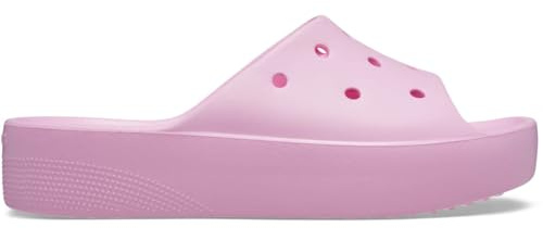 Crocs Classic Platform Slide Sandali da donna, Fenicottero, 38-39 EU