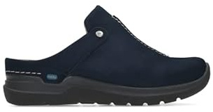Wolky Holland DB 0662598-800, Clog, Antique Nubuck, Blue, Diabetiker geeignet Blau