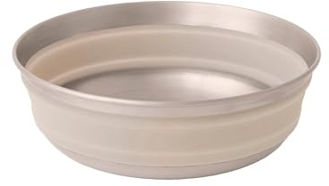Sea to Summit Detour Stainless Steel Collapsible Bowl, M, Grey