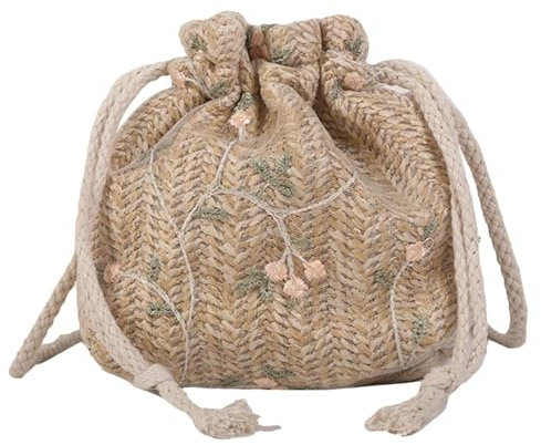 Kompakte gewebte Geldbörse, -Beuteltasche, kleine gewebte Handtasche