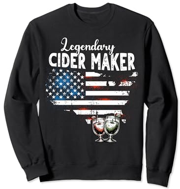 US Flag Cider Maker Sweatshirt