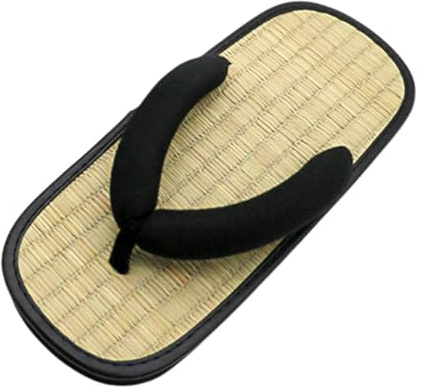 kowaku Zuecos japoneses Confort para hombres Sandalias portátiles antideslizantes informales con punta abierta Zapatos japoneses para el verano, 30cm para 44 45