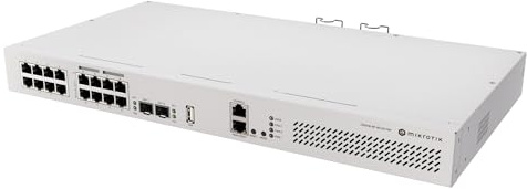 Mikrotik Crs418-8P-8G-2s+rm Cloud Router/sw L2/l3 Gigabit Ethernet [10/100/1000] Supporto Power Over Ethernet [poe] 1u (mikrotik Crs418 Cloud Router
