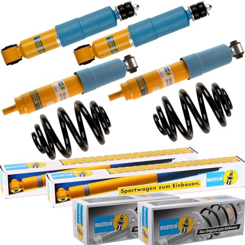 4 Bilstein B6 Gas Stoßdämpfer Va+Ha Federn Ha Verstärkt