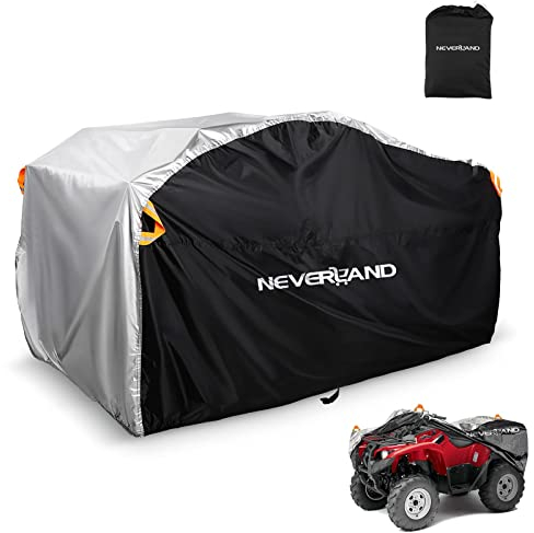 NEVERLAND Copertura impermeabile ATV, resistente agli strappi, 4 ruote, protezione per tutte le condizioni atmosferiche, adatta per la maggior parte delle ATV Quad Bike, 256x110x120cm(XXXL)