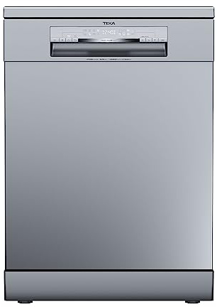 Teka DFS 76 810 SS - Lavavajillas Libre Instalación 60 cm, PremiumCare Series, para 14 Cubiertos, 8 Programas de Lavado, Panel Electrónico LED, Color Acero Inoxidable