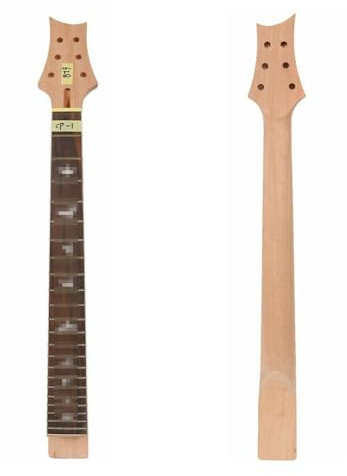 Gitarrenhals, 56 cm Bundweite, 62,9 cm, Mahagoni-Palisander-Griffbrett-Set in Ferse