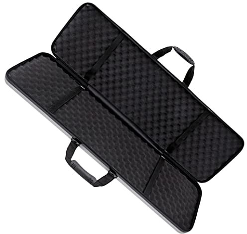 REMEK Hart Waffenkoffer Für Gewehre Mit Futter Aus Eierbaumwolle Gewehr-Hartschalenkoffer Waffentasche Pistolen- Und Magazin-Aufbewahrungsrucksack Aufbewahrungsbox Für Schießen Im Freien