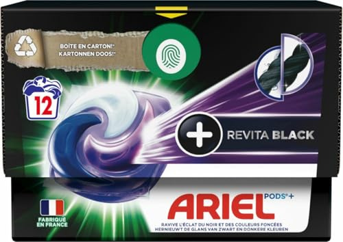 Ariel PODS+, Flüssigwaschmittelkapseln 48 +Revitablack