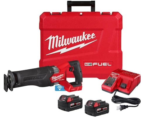Milwaukee Electric - M18 Fuel SAWZALL RECIP Saw W/One-Key - 2 baterías