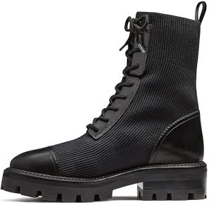 kate spade new york Women's Winton Lug Bootie Fashion Boot, Black, 5 UK