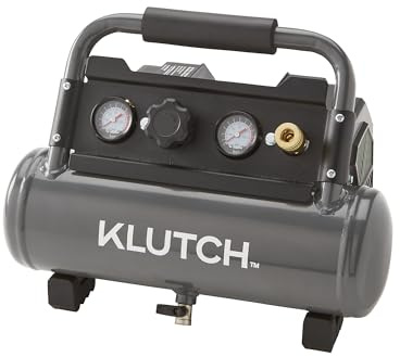 Klutch Portable Air Compressor, KLiQ 20V, 1 Gallon, 115 PSI, Cordless, Bare Tool